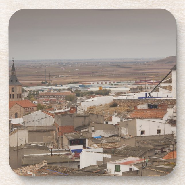 Campo de Criptana, antique La Mancha windmills Coaster (Front)