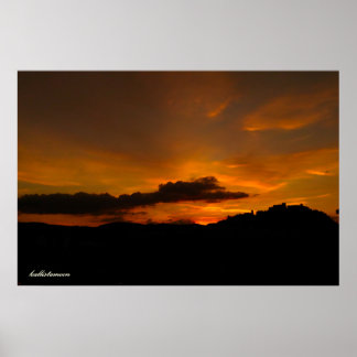 Campobasso, a tramonto! poster
