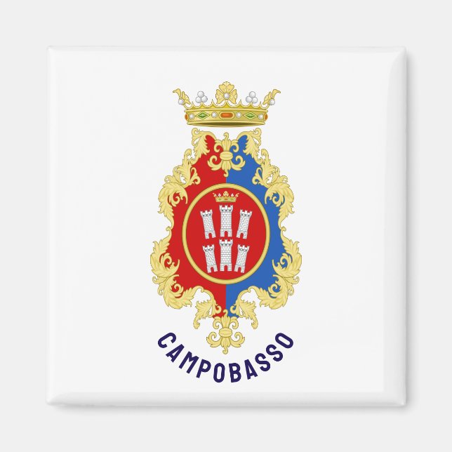 Campobasso coat of arms, Italy Magnet (Front)