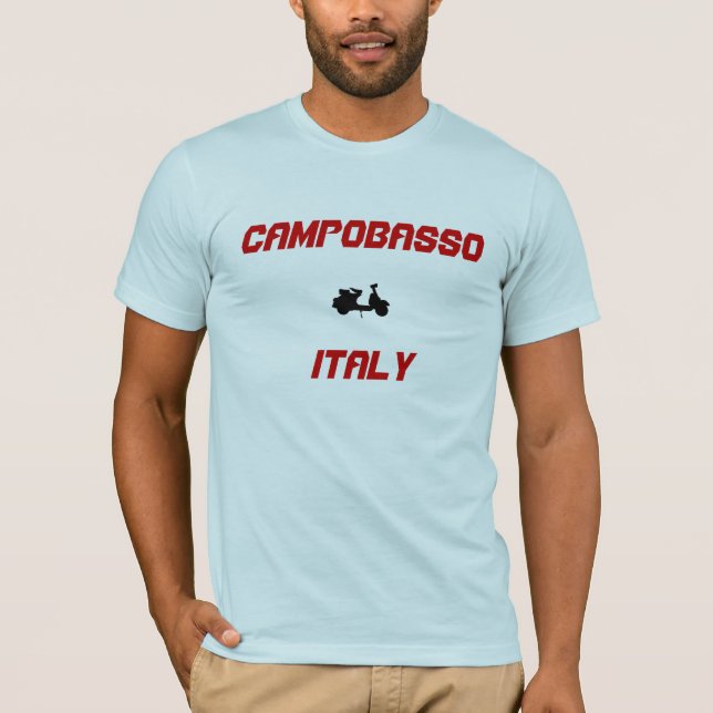 Campobasso, Italy Scooter T-Shirt (Front)