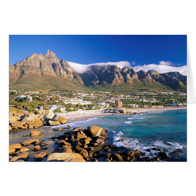 Camps Bay Beach And The Twelve Apostles Range (Front Horizontal)