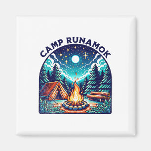 Camps Runamok Musical Playing Tee For Youth Kids M Magnet