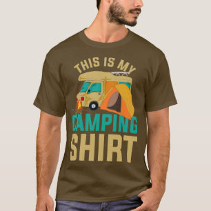 Campsite Nature Camp Funny Camper Outdoor Camping T-Shirt