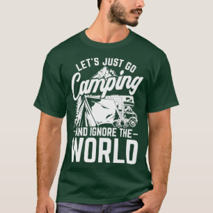 Campsite Outdoor Camp Adventure Camper Nature Camp T-Shirt