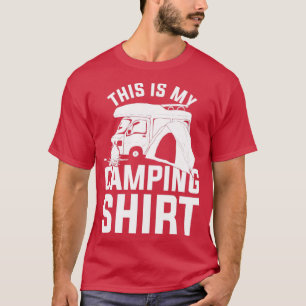 Campsite Wildlife Caravan Nature Camper Outdoor Ca T-Shirt