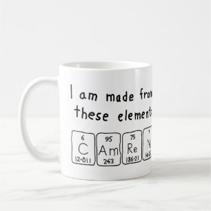 Camren periodic table name mug