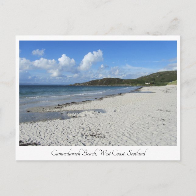 Camusdarach Beach, Arisaig, Scotland Postcard (Front)
