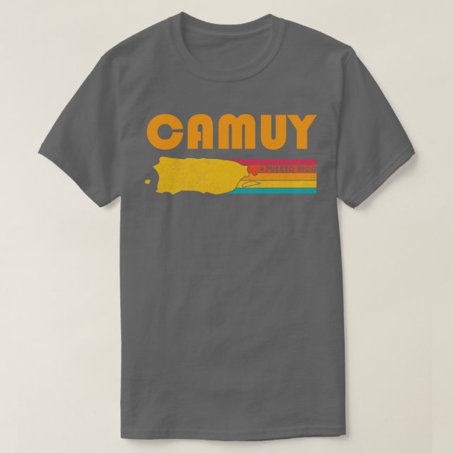 Camuy Puerto Rico Vintage Distressed Souvenir T-Shirt (Design Front)