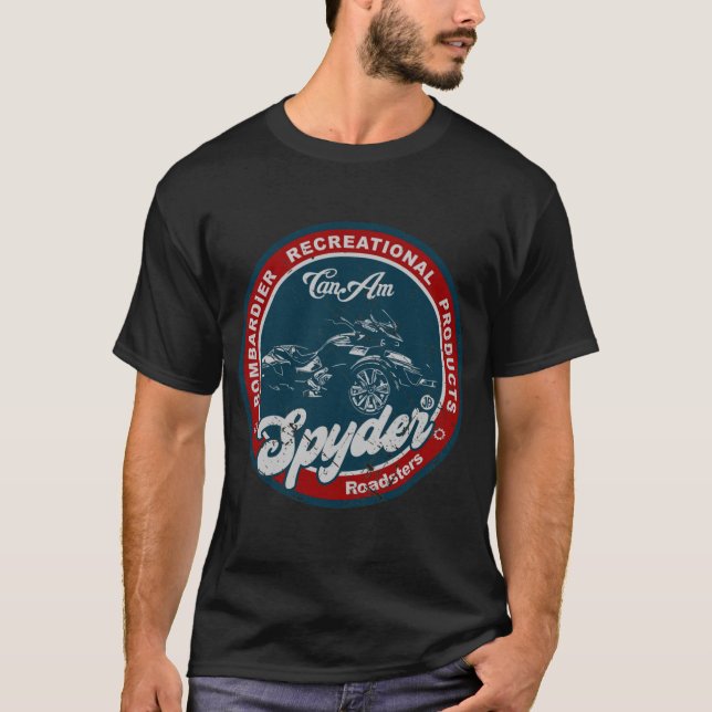 Can-Am Spyder Retro Classic T-Shirt (Front)