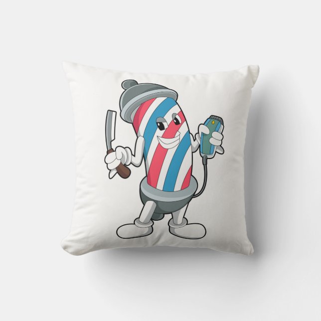 Can as Hairdresser with Razor Cushion (Front)