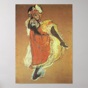 Can Can by Toulouse-Lautrec Poster