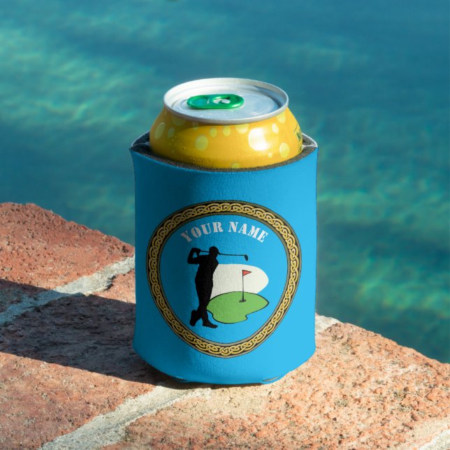 Can Cooler - Add Name - Golfer (In Situ Pool)
