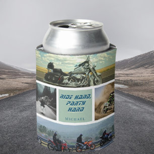 Can cooler motorcycle motorbike biker accessory 