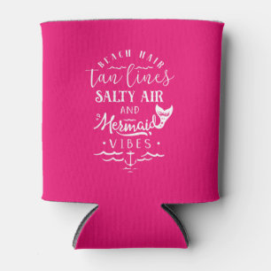 Can Cooler - Summer Vibes Hot Pink