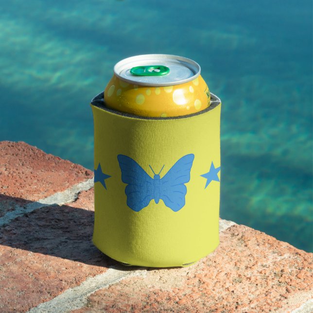 Can Cooler with flag of Bady Bassit, Brazil (In Situ Pool)