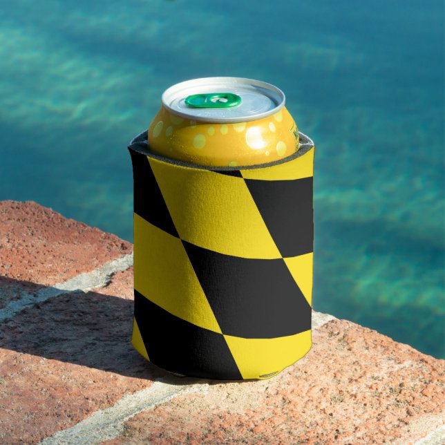 Can Cooler with flag of Munich, Germany (In Situ Pool)