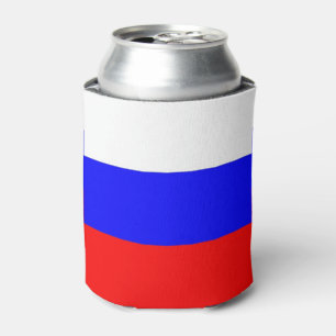 Can Cooler with flag of Russia