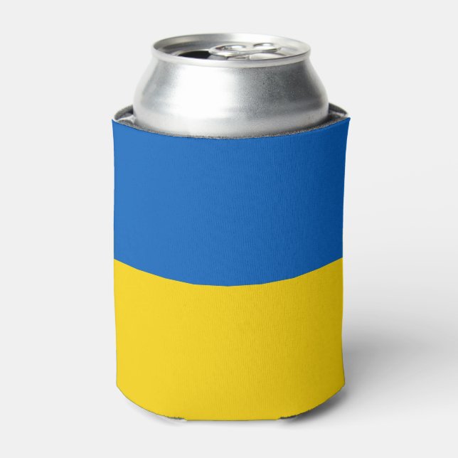Can Cooler with flag of Ukraine (Can Front)