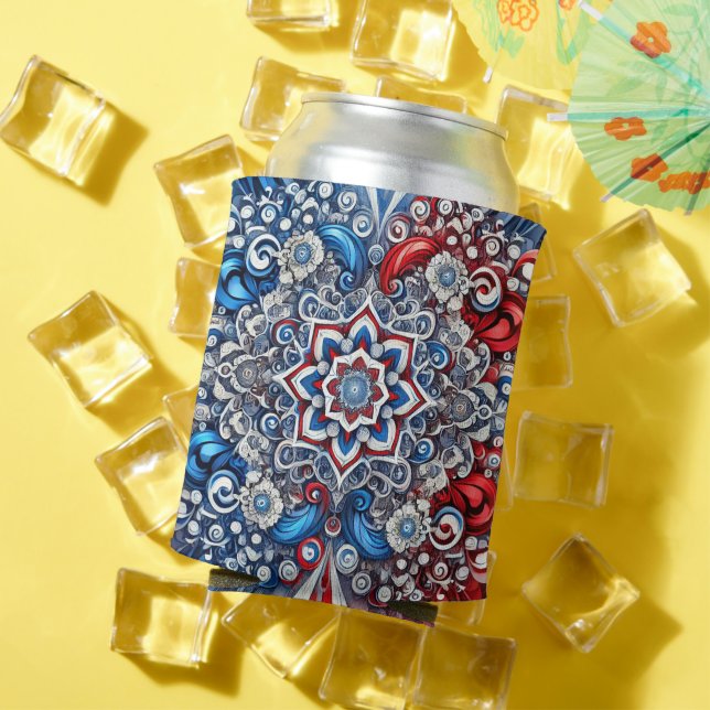 Can Cooler with French Colours design (In Situ Summer)