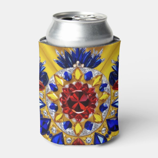 Can Cooler with Romanian Colours design (Can Front)