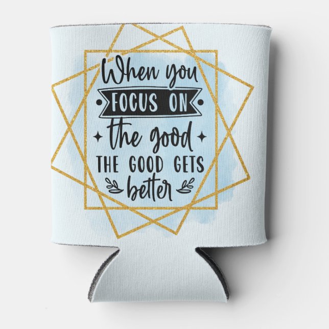 Can Coolers – Motivational & Fun Drink Insulator (Front)