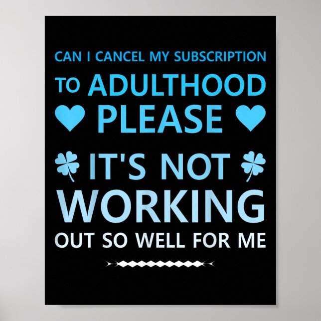 Can I Cancel My Subscription Working Out So Well F Poster (Front)