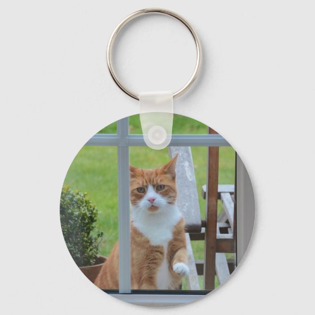Can I Come In Pumpkin. Key Ring (Front)