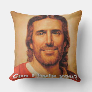 Can I Help You? Cushion