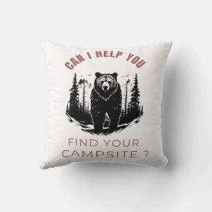 Can I Help You Find Your Campsite? – Double-Sided  Cushion
