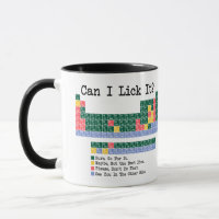 Can I Lick It Chemistry Periodic Table–Fun Science