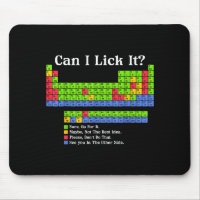 Can I Lick It Periodic Table Chart Science Teacher