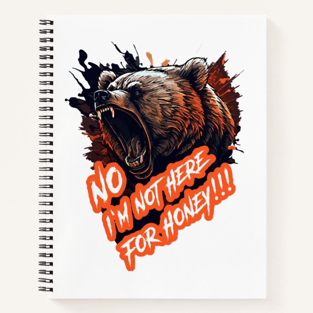 Can I Speak To The Manager  Notebook (Front)