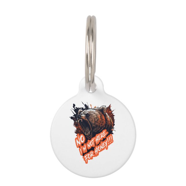 Can I Speak To The Manager  Pet Tag (Front)
