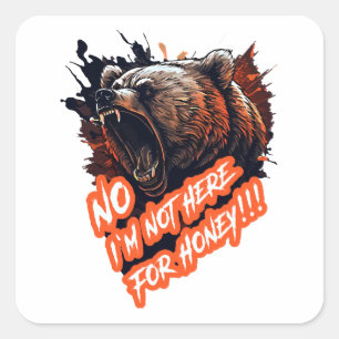 Can I Speak To The Manager Square Sticker