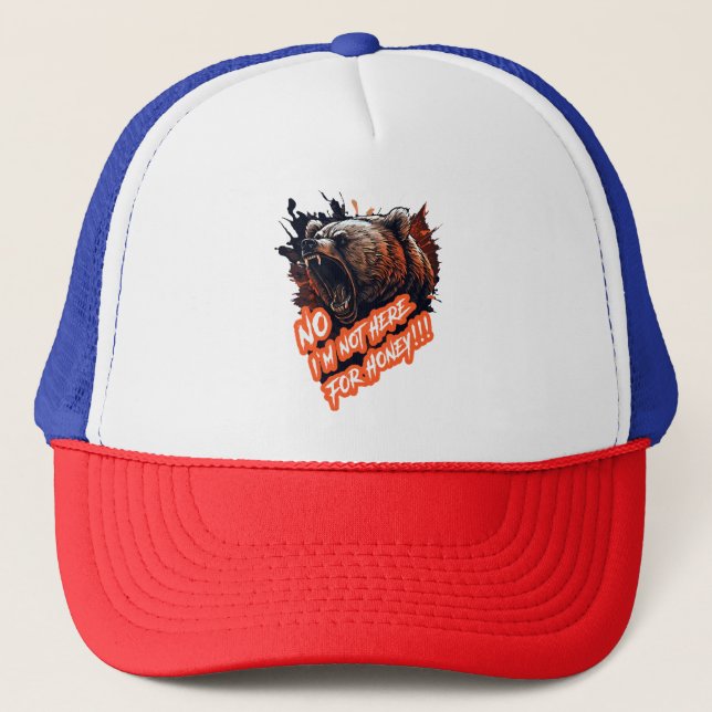 Can I Speak To The Manager  Trucker Hat (Front)