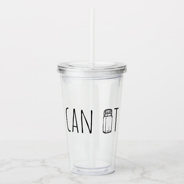 Can It Vintage Glass Jar Canning Season (Front)