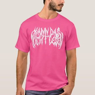 Can Not Read Death Metal Band Funny Heavy Metal T-Shirt