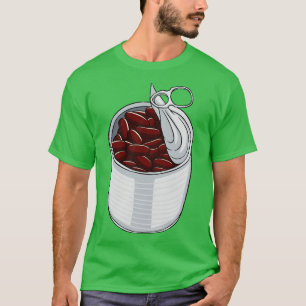 Can Of Beans Kidney Beans Baked Beans T-Shirt
