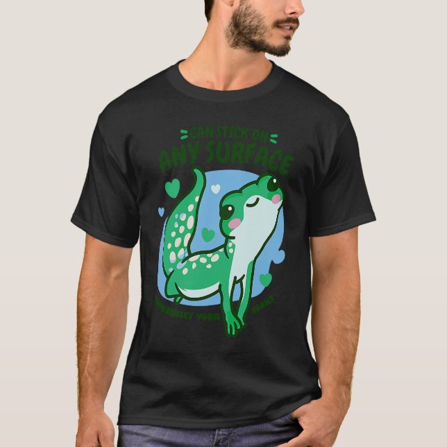 can stick on any sufrace especially your heart liz T-Shirt (Front)