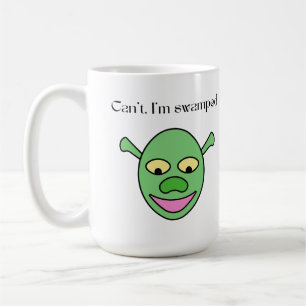 Can’t. I’m Swamped Funny Girly Relatable Quote Coffee Mug