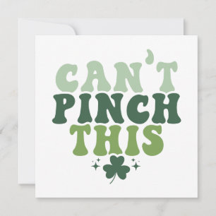 Can’t Pinch This Retro SVG/PNG – St. Patrick’s Day Holiday Card