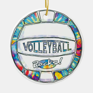 Can U Dig It Tie Dye Ceramic Tree Decoration