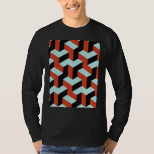 Can You Get Through This Maze Black T-Shirt