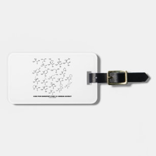 Can You Identify The 20 Amino Acids? (Chemistry) Luggage Tag