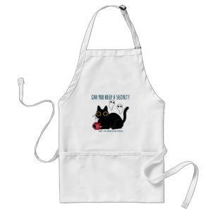 “Can You Keep A Secret There Are Spirits In My Cof Standard Apron