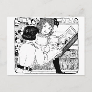 Can You Read the Book? Postcard
