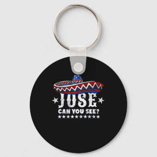 Can You See 4th Of July Key Ring