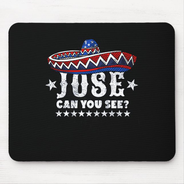 Can You See 4th Of July  Mouse Pad (Front)