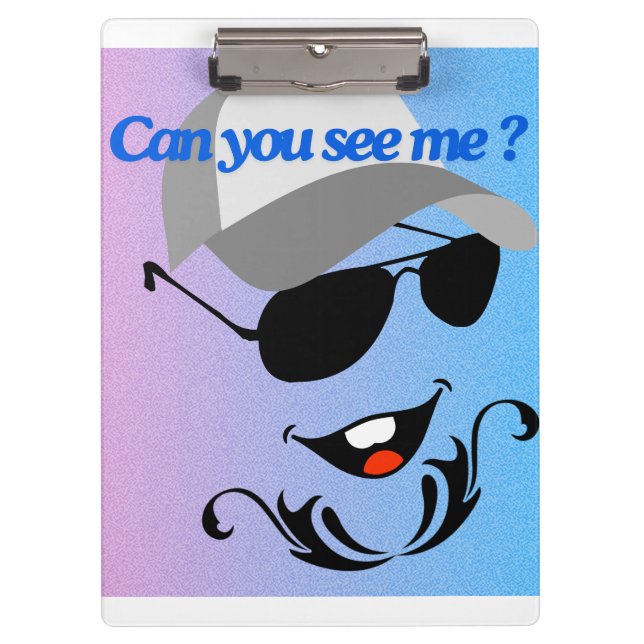 Can You See Me? Clipboard (Front)
