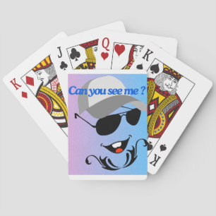 Can You See Me? Playing Cards